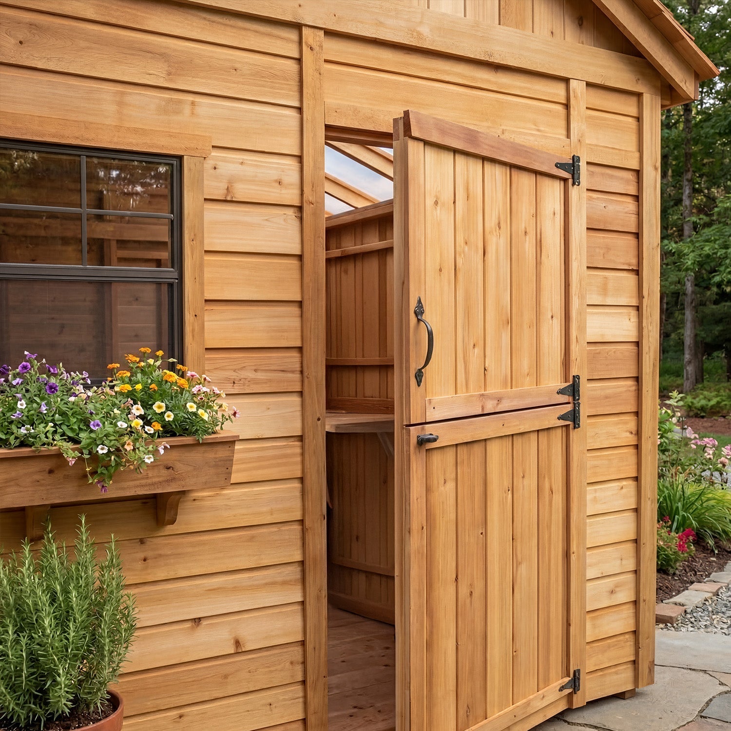 OLT Sunshed Garden Shed 8x12, additional view