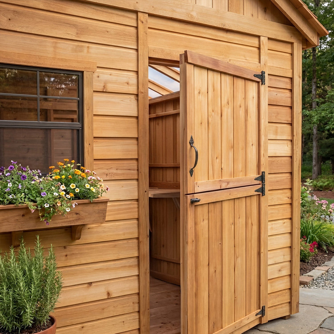 OLT Sunshed Garden Shed 8x12, additional view