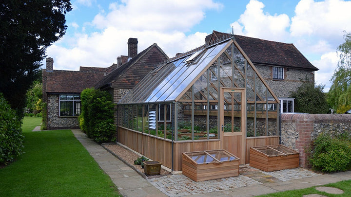 Alton Westminster Cedar Greenhouse - Tall Design