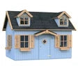 Wonderland playhouse in blue color finish