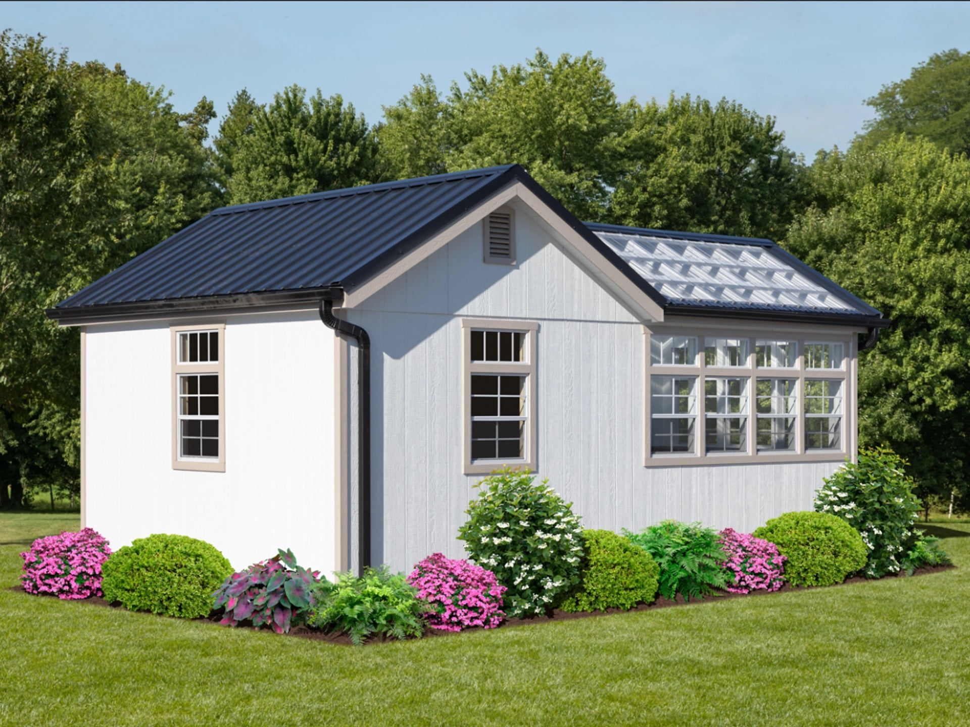 Cabin Greenhouse/Shed - PREBUILT