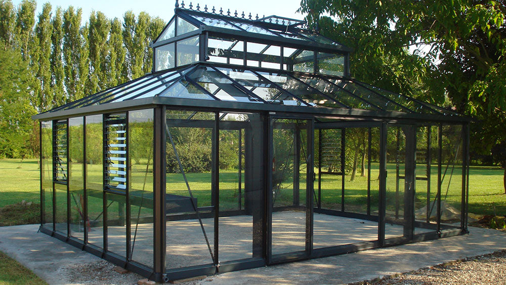X-Large Cathedral Victorian Pavilion Greenhouse by Jansens