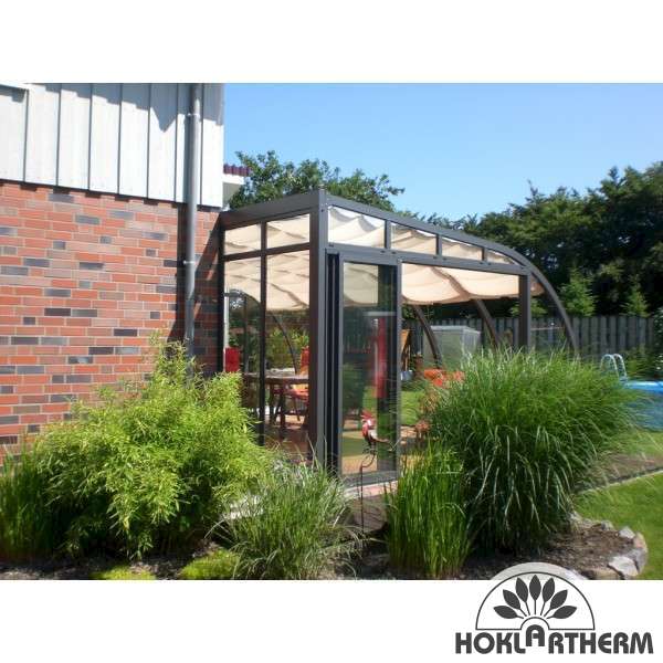 Berlin Solarveranda Lean-To Greenhouse/ Attached garden room