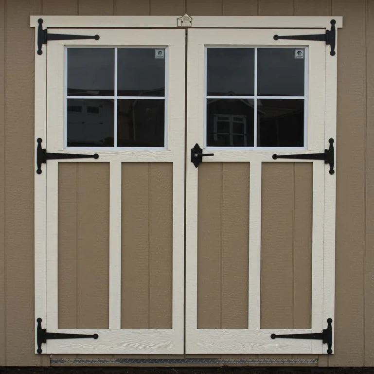 Woodsman Shed/Playhouse with Covered Deck and loft