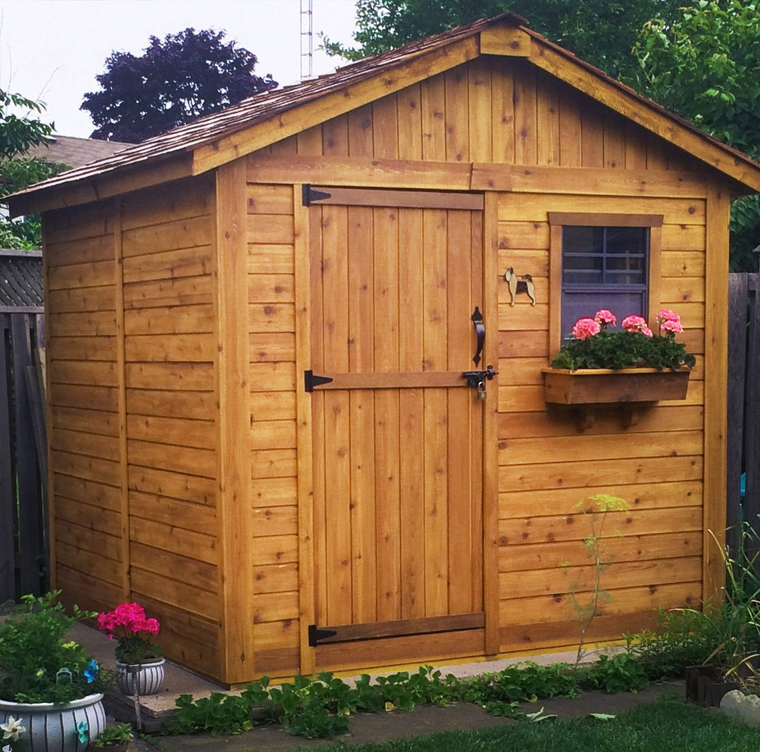 OLT 8x8 Cedar Shed