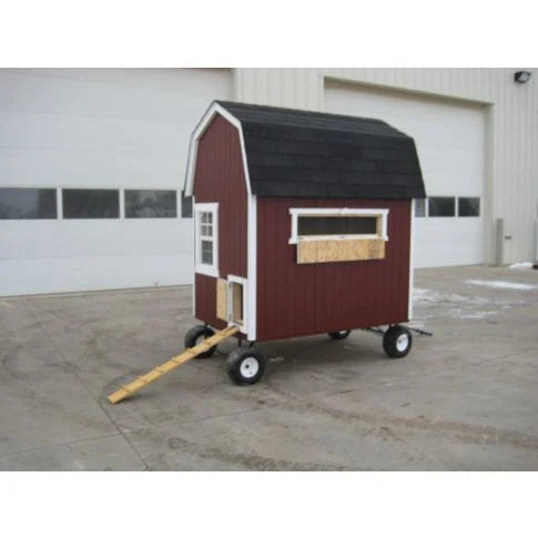 Gambrel Barn Coop  by Little Cottage Co. (Wheels and Run Optional)