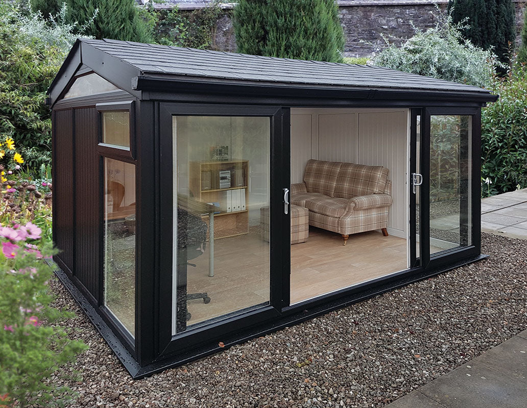 Greenwich Garden Room - exterior with shed extension