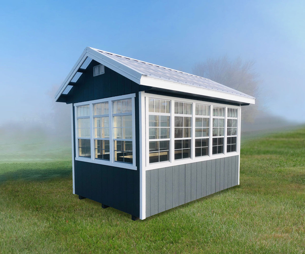 Colonial Greenhouse by Alpine structures