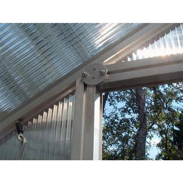 Riga XL Commercial and School Greenhouse - 14' Wide 16mm Triplewall Panels