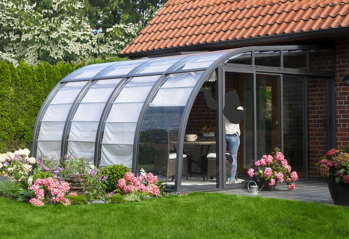 Lean-to Berlin curved-wall Garden Room 