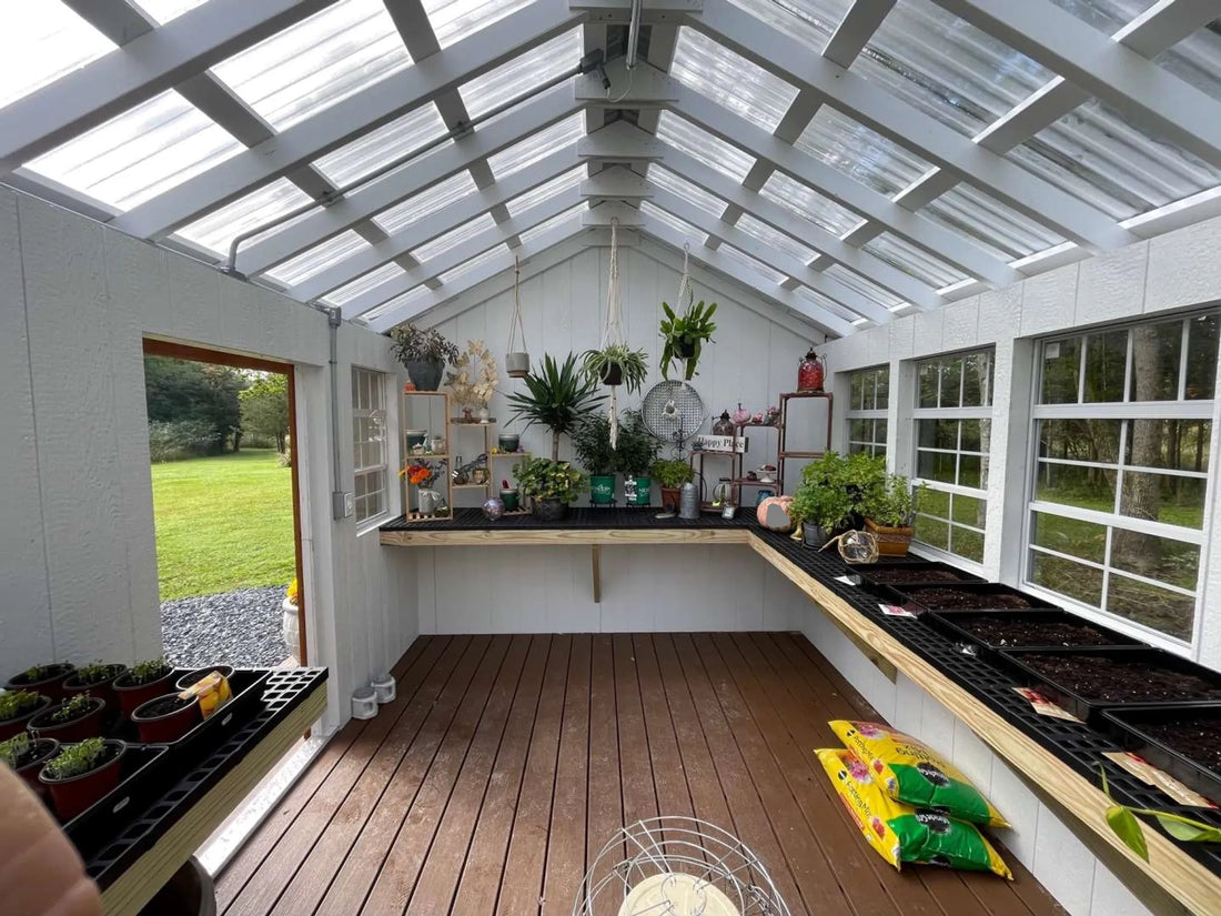 Cabin Greenhouse/Shed - Prebuilt