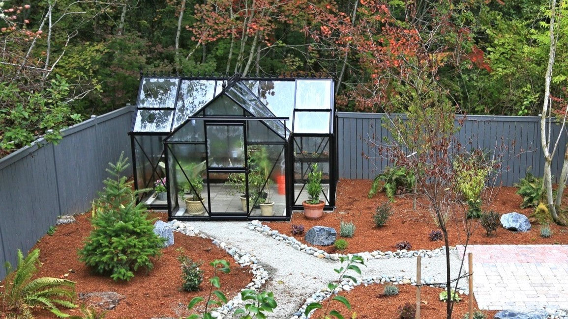 Junior Orangerie Greenhouse - foyer entry