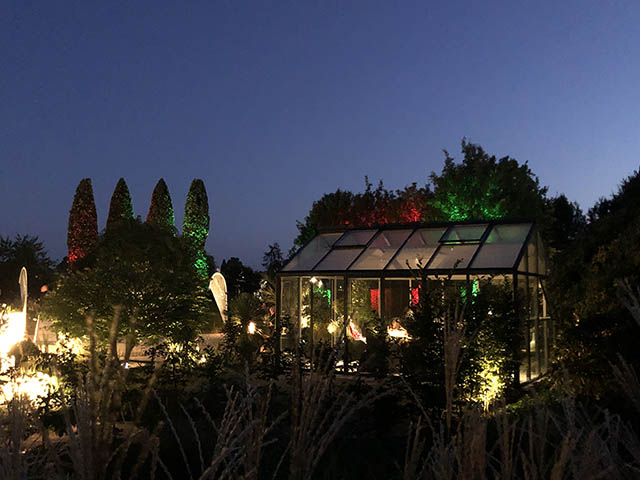 LIVINGTEN Greenhouse installed in a garden setting