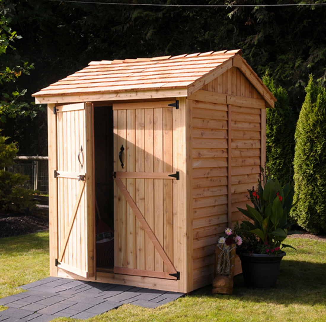 OLT 6x6  Cedar Storage Shed