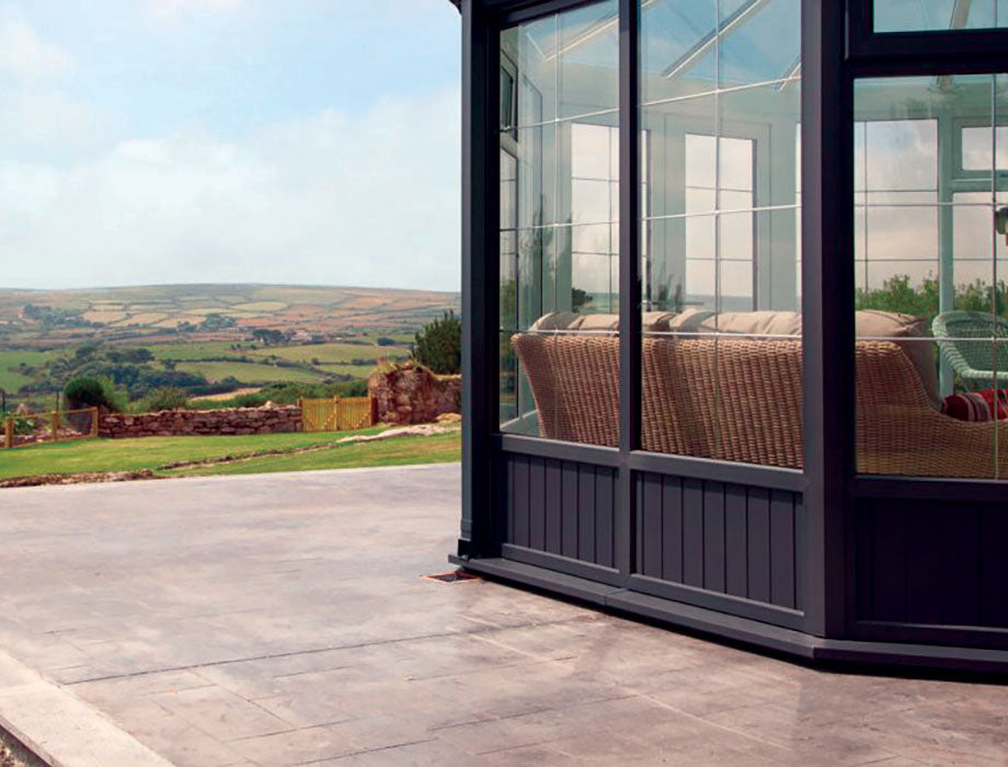 Nordic garden room Small bottom  28mm powder-coated aluminum composite insulated panel