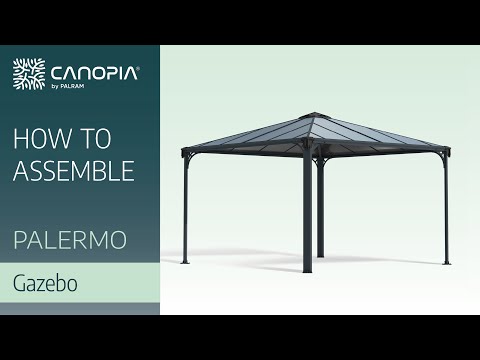 Palermo Garden Gazebo - Canopia by Palram