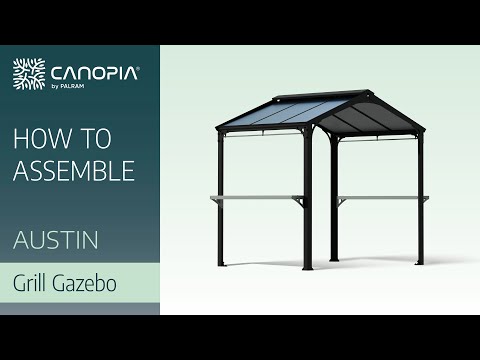 Austin Grill Gazebo - Canopia by Palram