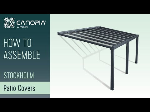 How To Assembly Stockholm Patio Cover - Canopia By Palram