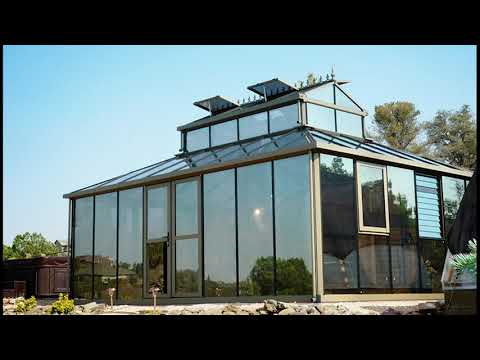 X-Large Cathedral Pavilion Greenhouse/ Conservatory by Janssens