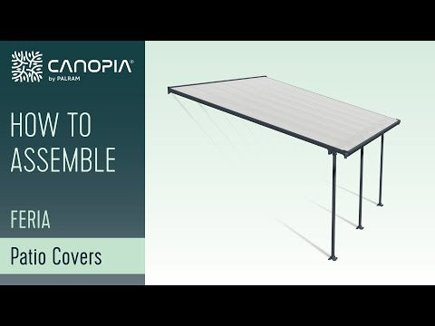 How to Assemble Feria Patio Cover - Canopia by Palram