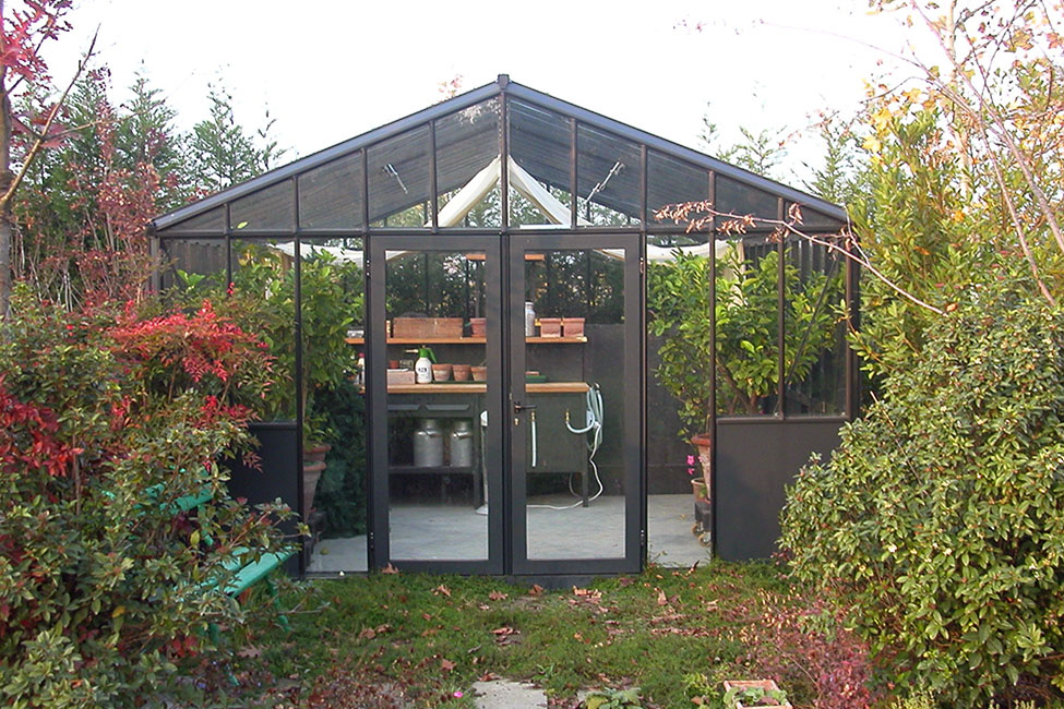 Retro Victorian Jansenns Greenhouse double Hinged door
