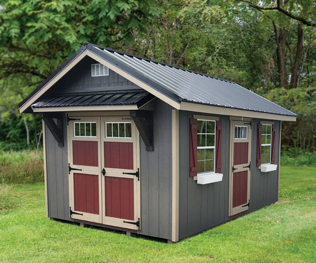 Riverside Shed Kit angle view
