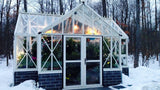 Antique Royal Orangerie T-shaped Greenhouse by Janssens - White