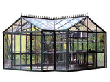 Royal Victorian Orangerie T-Shaped Greenhouse BY JANSSENS