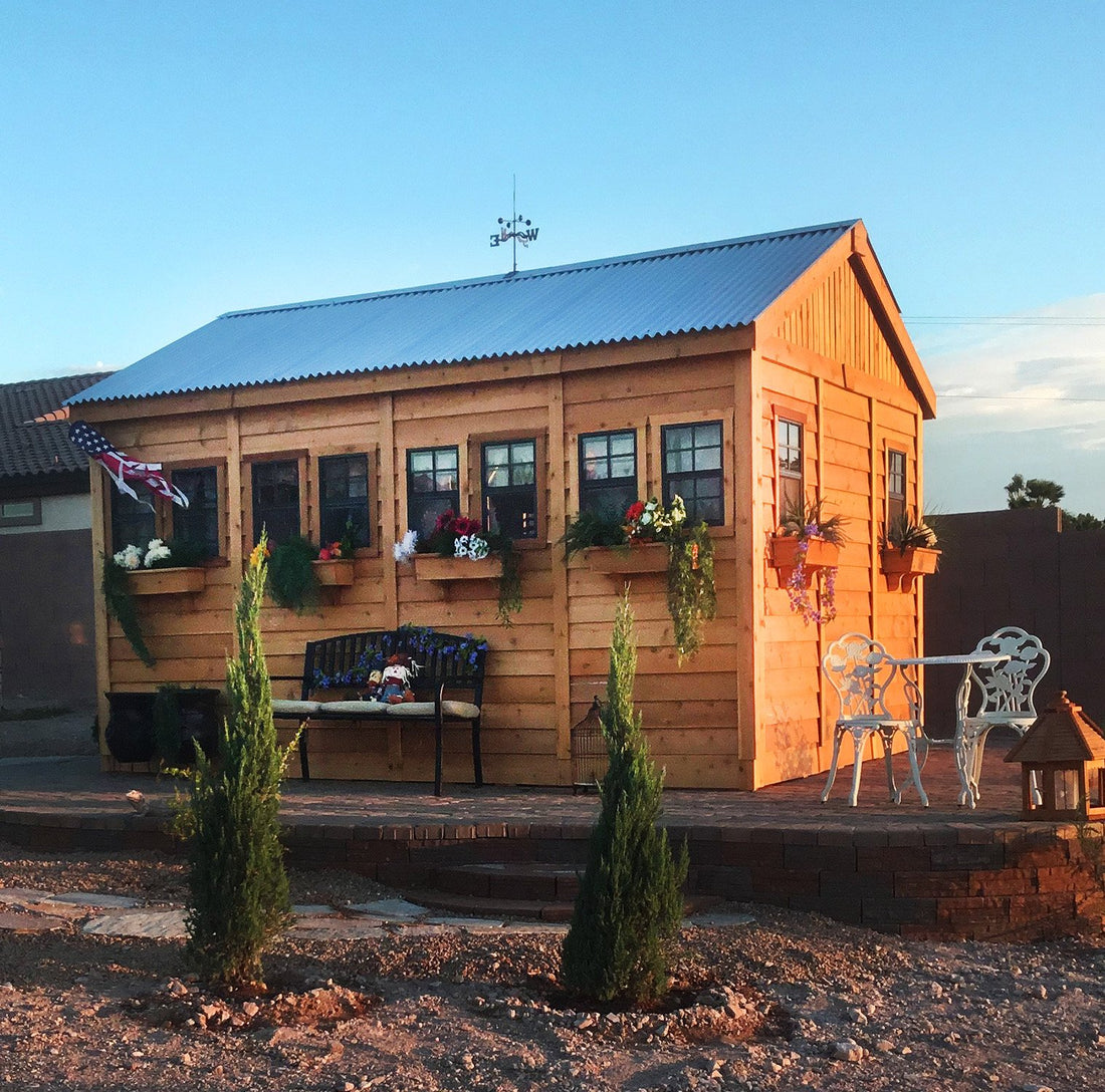 OLT Sunshed Garden Shed 12x16, view 3