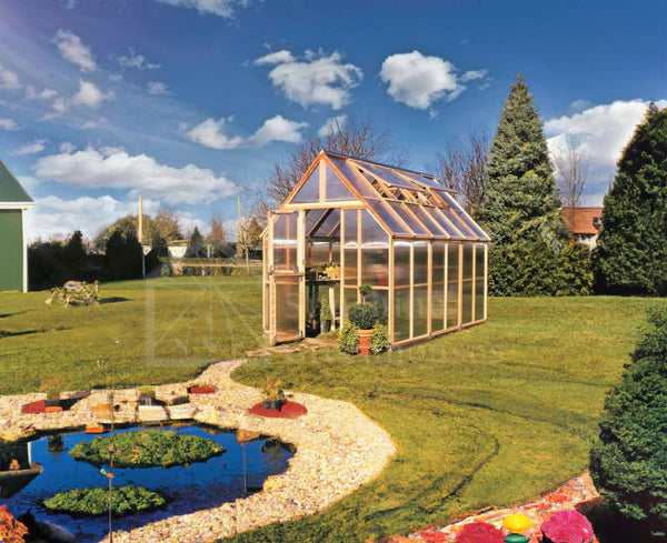 Redwood Mt. Rainier Greenhouse  by Sunshine Greenhouses (8*8 ,8*12, 8*16 )