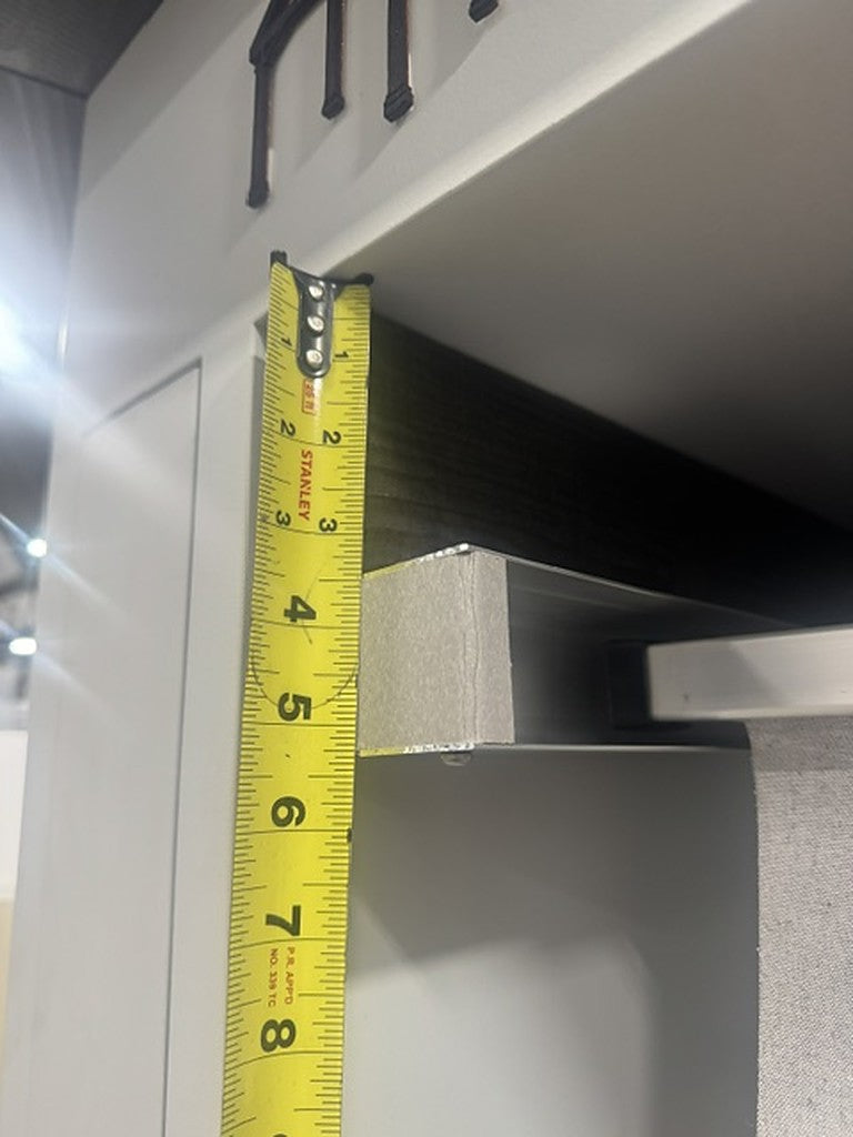 Triple-track canopy rail depth measurement for custom fit