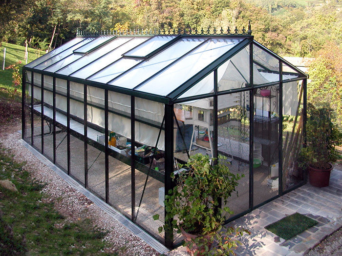 Royal Victorian VI36 glass greenhouse, additional view