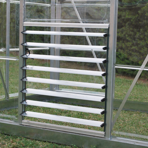 Palram Side Louver Window - World of Greenhouses - 1