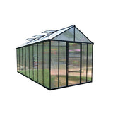 Glory Premium Hobby Grey Greenhouse 8 Feet Wide x 8-20  FeetLong - World of Greenhouses - 3