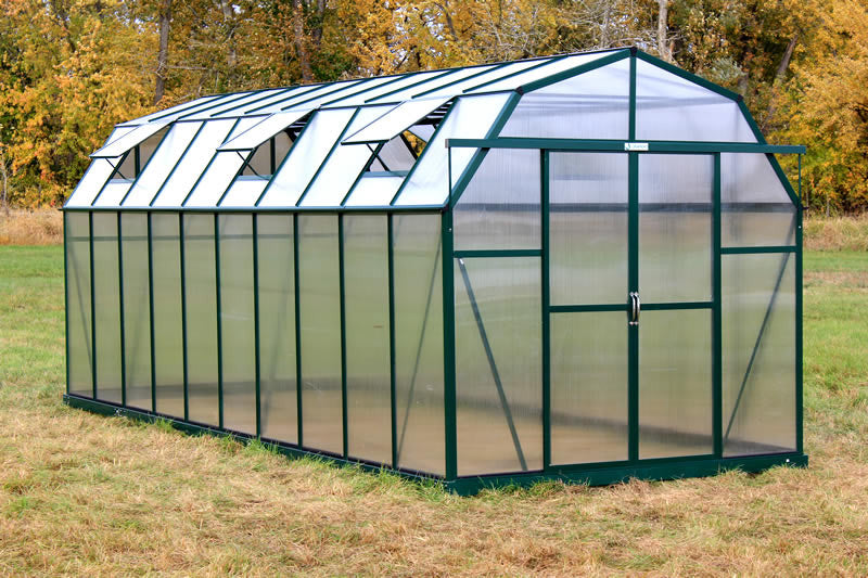 Grandio Elite 8 Foot x 8-24 Foot Greenhouse Kit - World of Greenhouses - 2