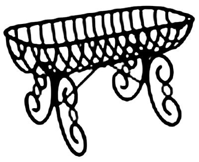 Classic Ironwork Cradle Planters - World of Greenhouses - 5