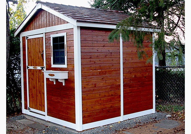 OLT 8x8 Cedar Shed
