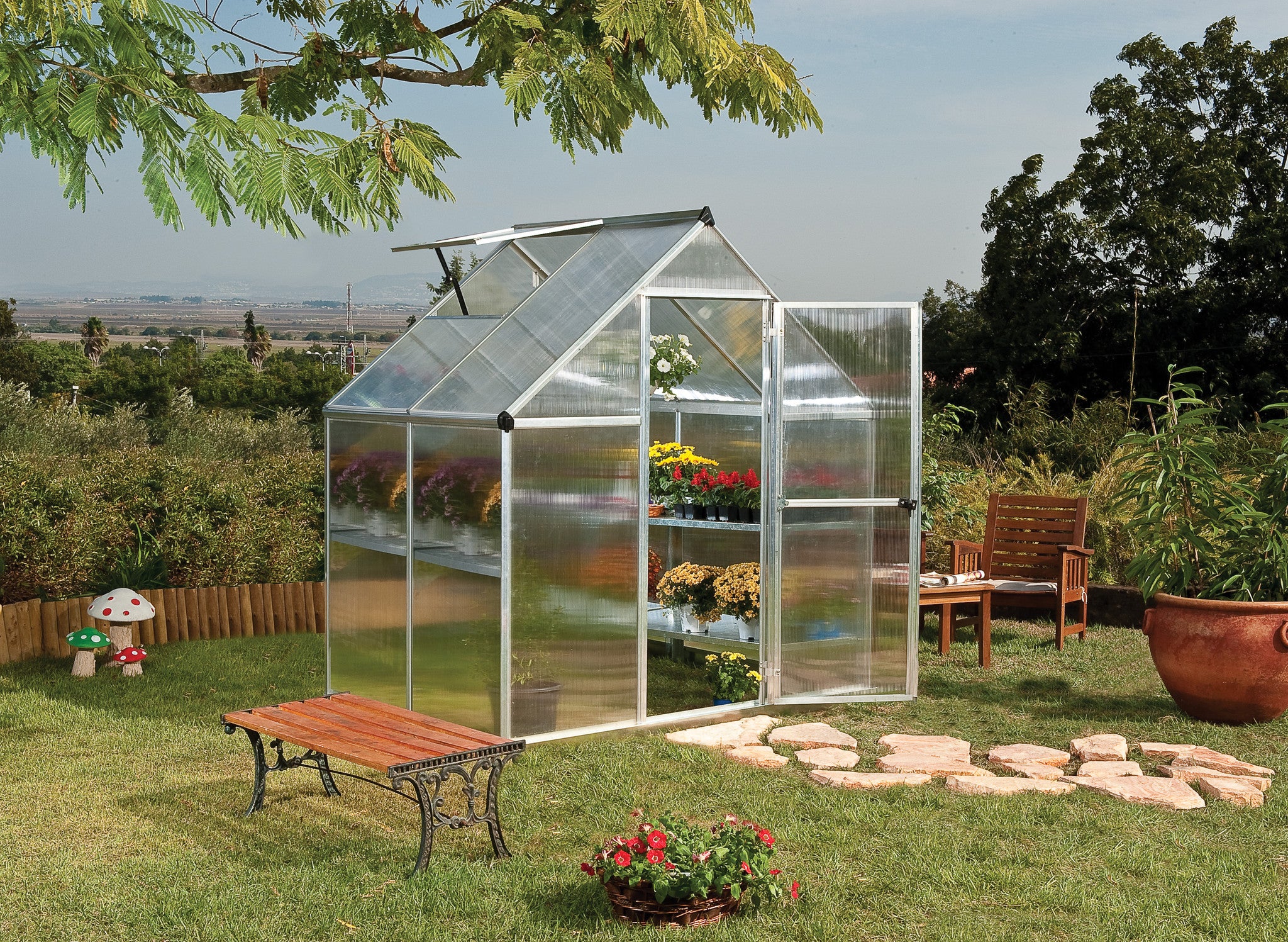 Mythos 6 Foot Hobby Greenhouse - World of Greenhouses - 2