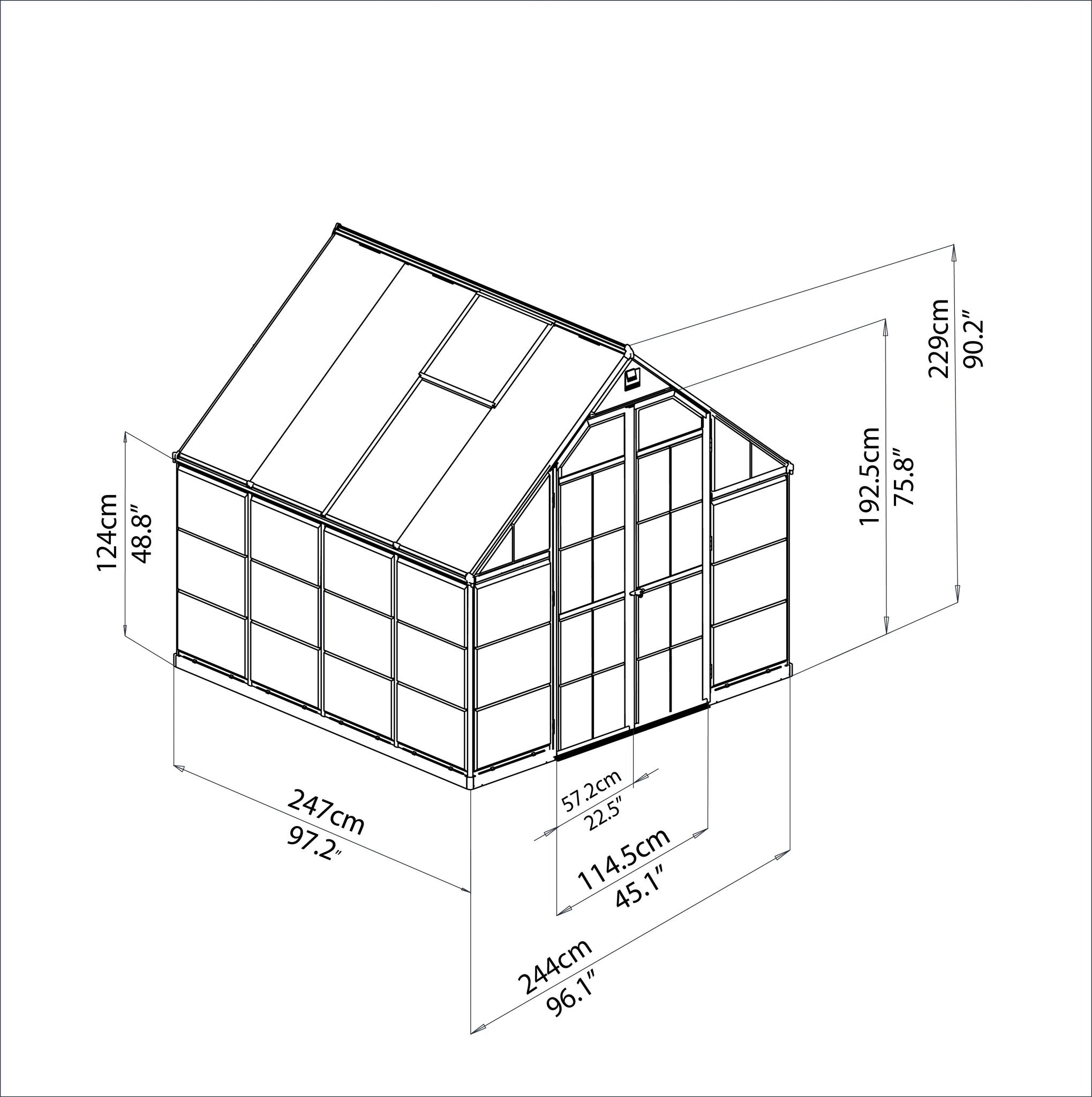 Balance Hobby Greenhouse - World of Greenhouses - 5