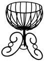 Classic Ironwork Urn Planter - World of Greenhouses - 3