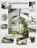 Riga XL Commercial Quality Greenhouse kit 14 Foot Wide 10 Foot High - World of Greenhouses - 2