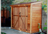 OLT 8’x4′ Double Door Cedar Shed
