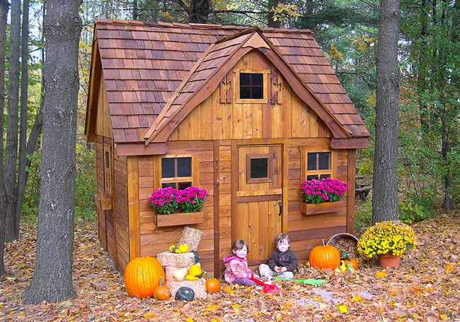 OLT Deluxe  Cedar Playhouse Kit 9×9