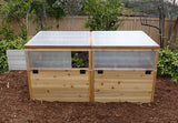Raised Bed 6x3 Mini Greenhouse Kit - World of Greenhouses - 1