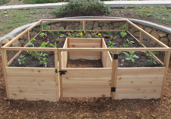 OLT Raised Garden Bed 8'x8' - World of Greenhouses - 2