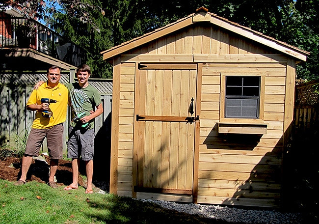 OLT 8x8 Cedar Shed