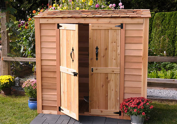 Grand Garden Chalet Shed 6'x3' - World of Greenhouses - 1