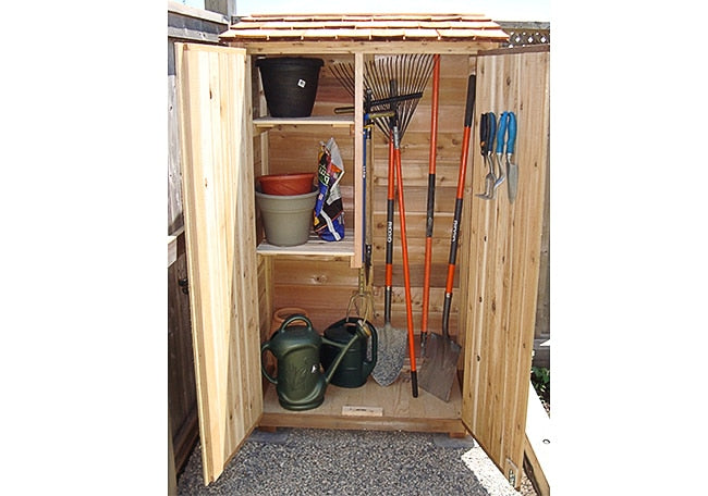 OLT Cedar Tool Shed 4’x2′