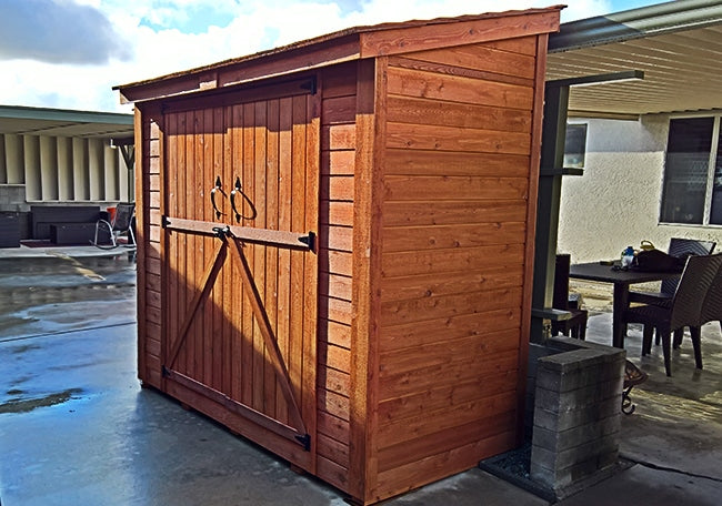 OLT 8’x4′ Double Door Cedar Shed