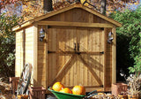 Space Maker 8’x12’  Storage Shed With Window - World of Greenhouses - 1